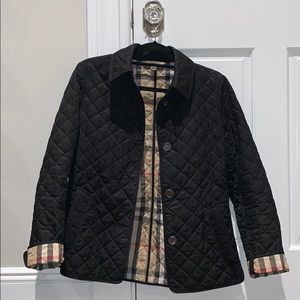 Burberry quilted jacket